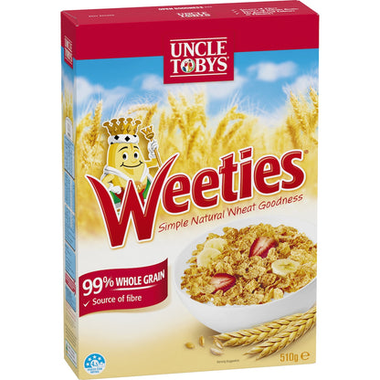 Uncle Tobys Weeties Cereal 510g