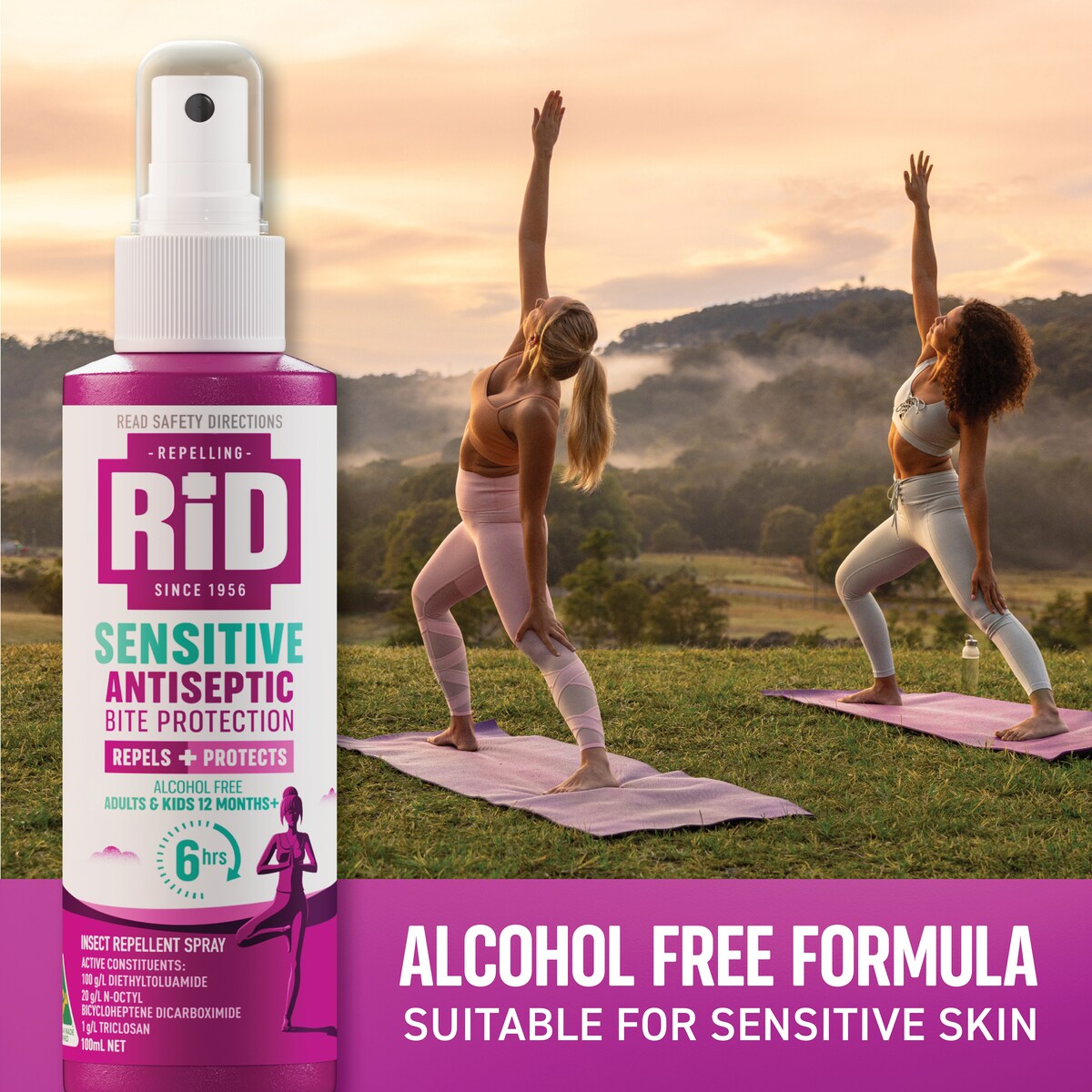 Rid Sensitive Antiseptic Bite Protection 100ml