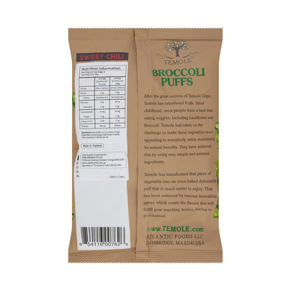 Temole Sweet Chilli Broccoli Puffs - 56g