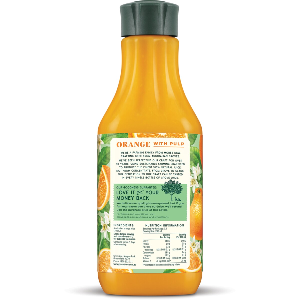 Grove Juice Orange With Pulp Juice 1.5l