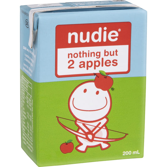 Nudie Nothing But 2 Apples Juice 200mL
