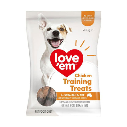 Love'em Dog Training Treats Chicken - 200g