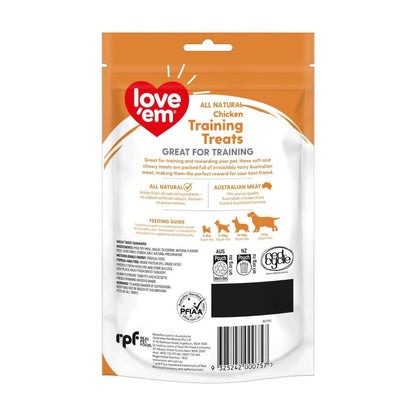 Love'em Dog Training Treats Chicken - 200g