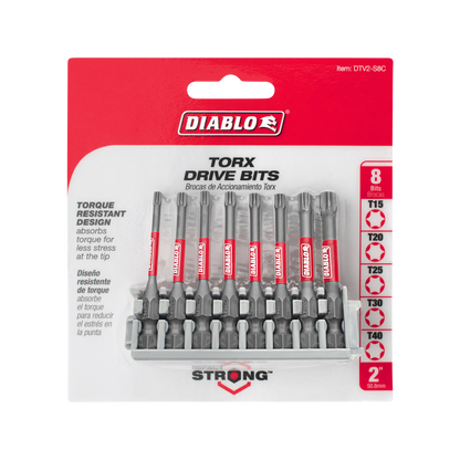 Diablo Torx Modular Set Clip - 8 Pack