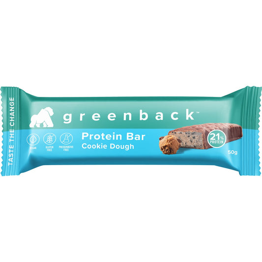 Greenback Protein Bar Cookie Dough 50g