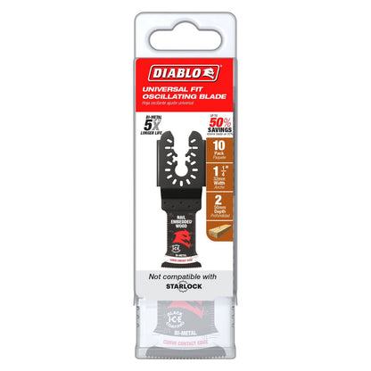 Diablo Bi-Metal Demo Demon Blades - 30mm - 10 Pack
