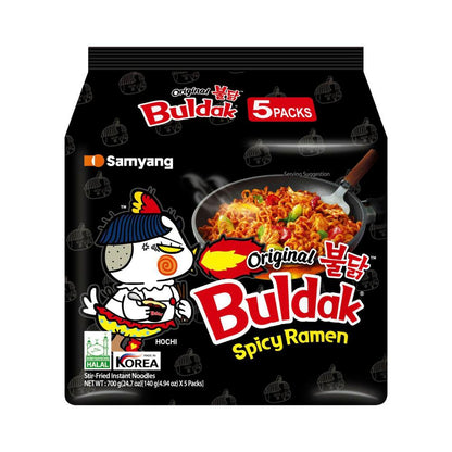 Samyang Buldak Spicy Ramen Original 5 Pack - 700g