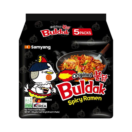 Samyang Buldak Spicy Ramen Original 5 Pack - 700g