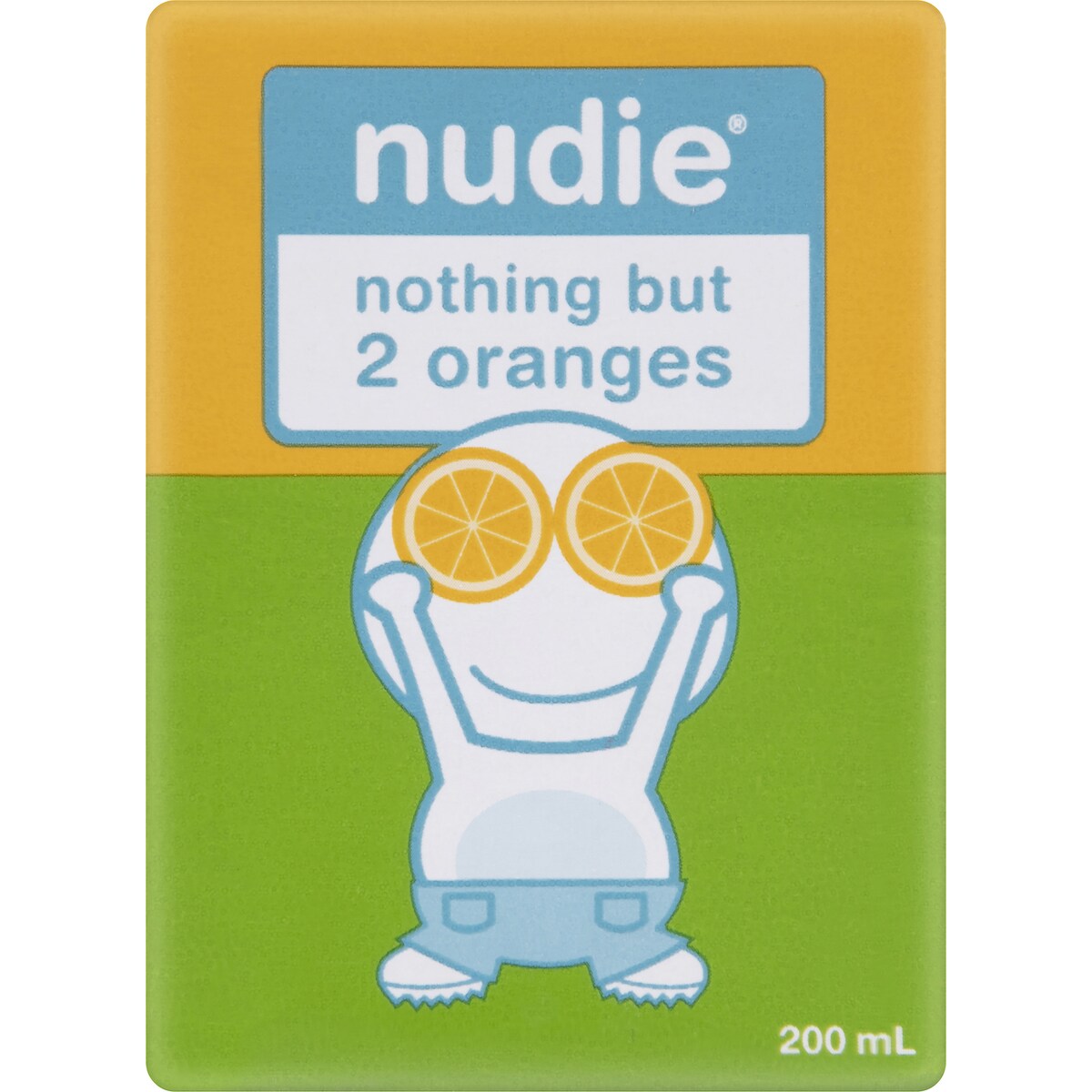 Nudie Nothing But 2 Oranges Juice 200mL