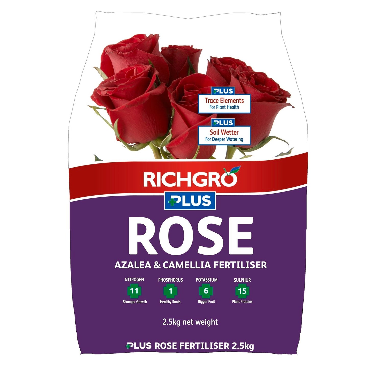 Richgro Plus Rose Azalea And Camellia Fertiliser 2.5kg