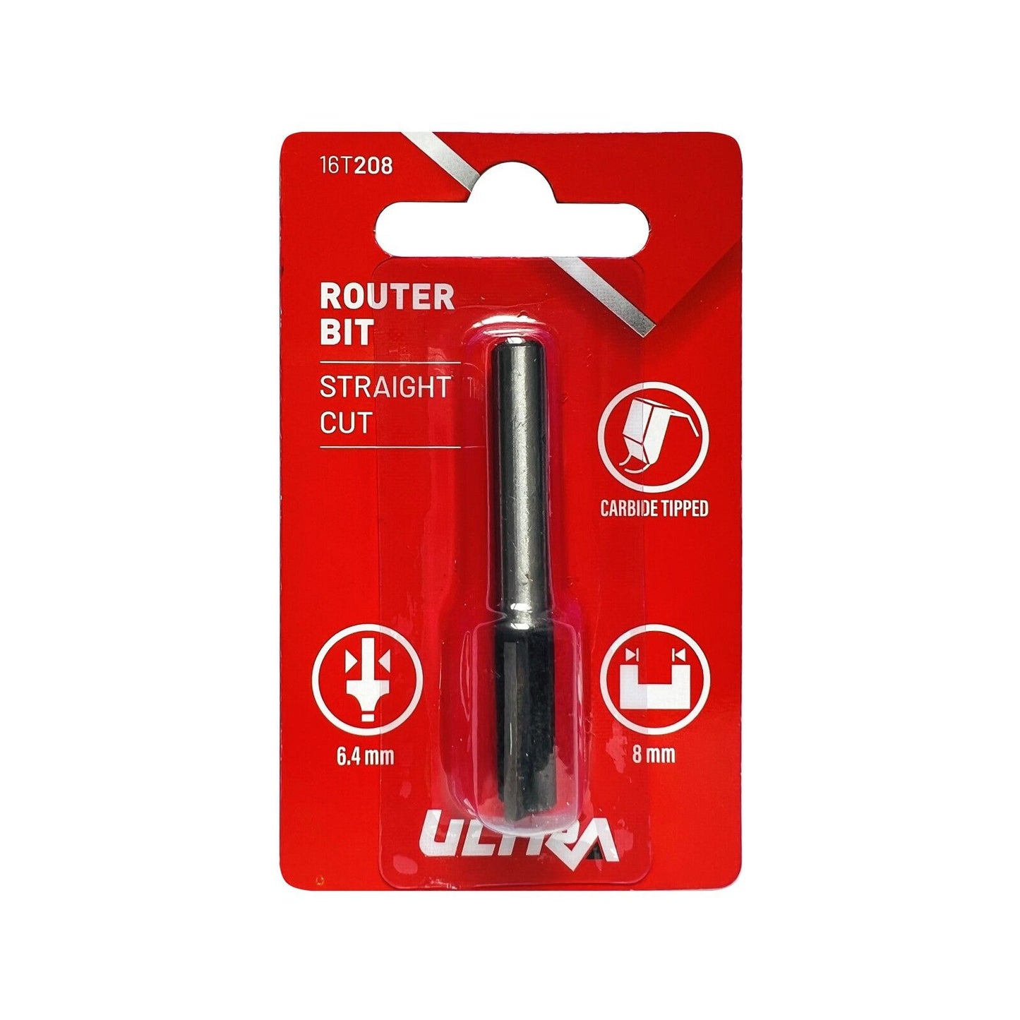 Ultra Router Bit - Straight - 8mm