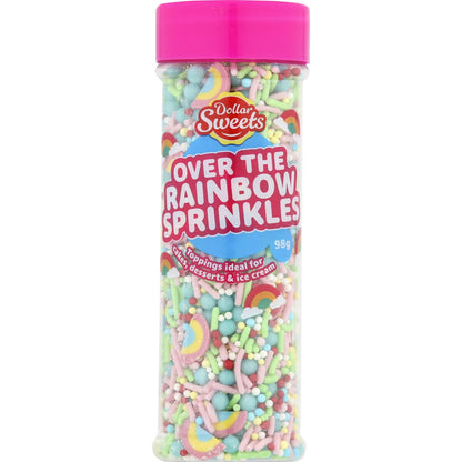Dollar Sweets Over The Rainbow Sprinkles 98g