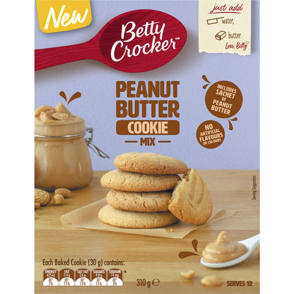 Betty Crocker Peanut Butter Cookie Mix 310g