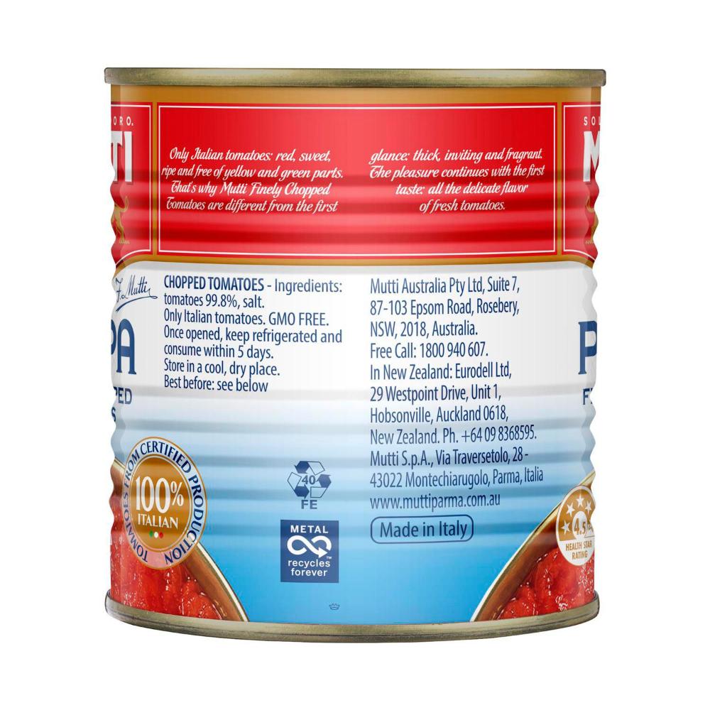 Mutti Polpa Tomatoes - 790g