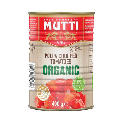Mutti Polpa Chopped Organic Tomatoes - 400g