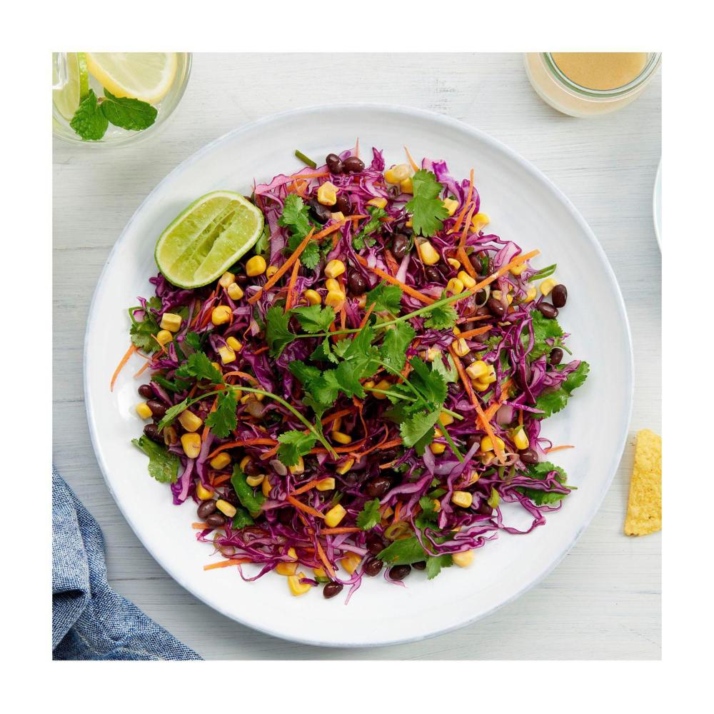 Edgell Snack Time Chargrilled Corn- Black Beans With Lime & Herbs - 70g