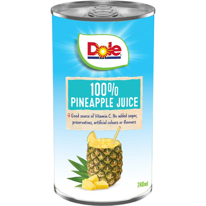 Dole 100% Pineapple Juice 240mL