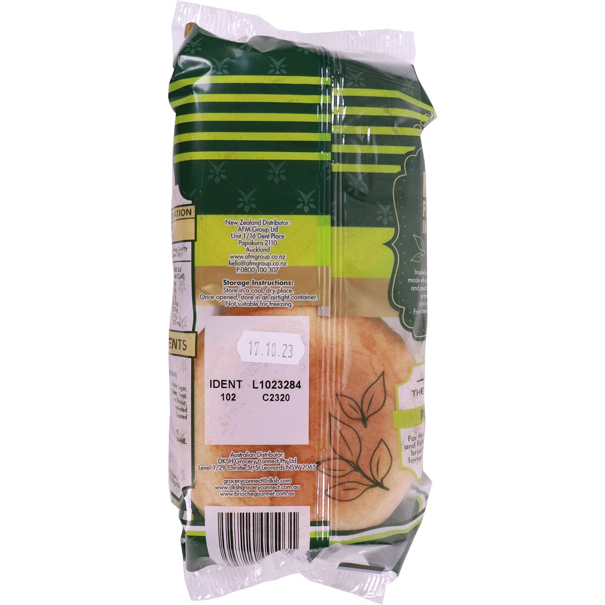 Brioche Gourmet Plant Based Brioche Burger Buns 4 Pack