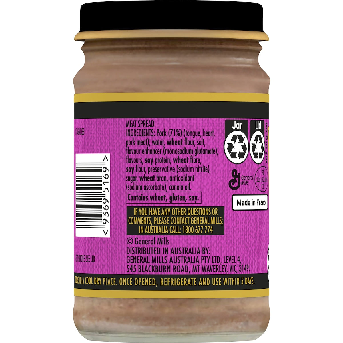 Pecks Devilled Ham Spread 125g