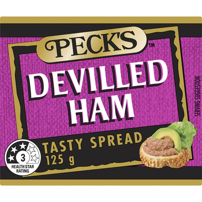 Pecks Devilled Ham Spread 125g