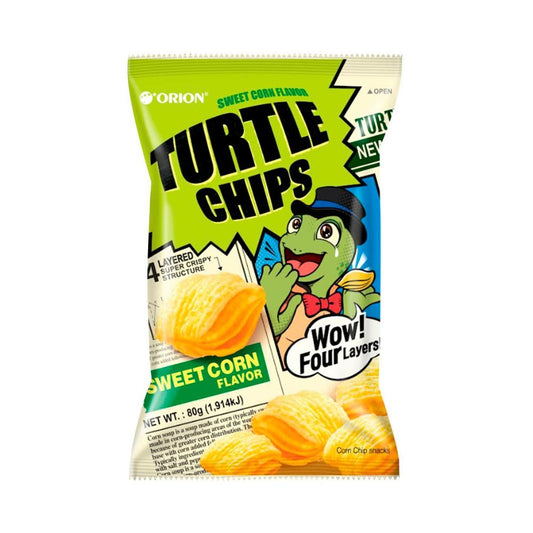 Orion Turtle Chips Corn Soup Flavour - 80g
