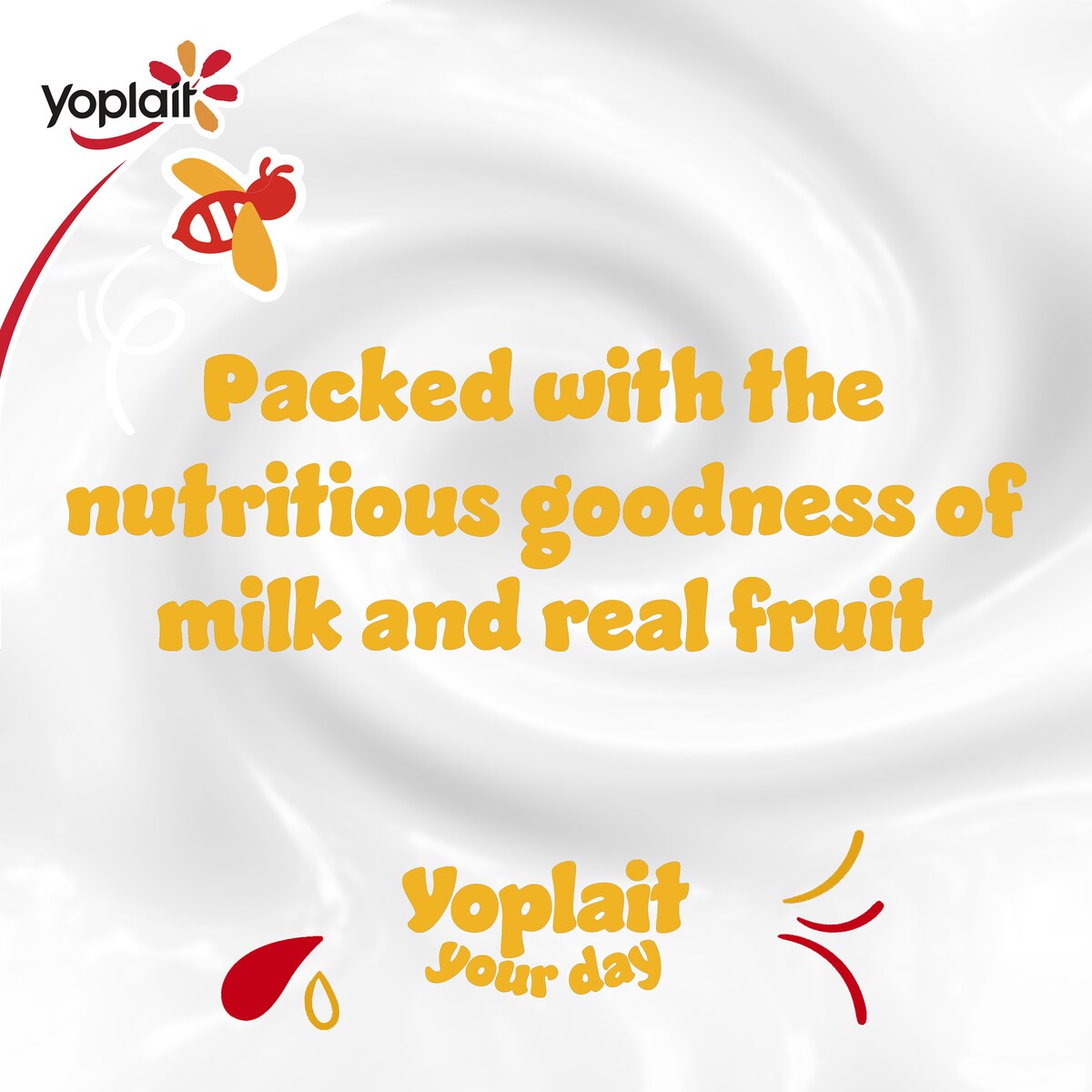 Yoplait Yop Yoghurt With Probiotics Blueberry Pouch 130g