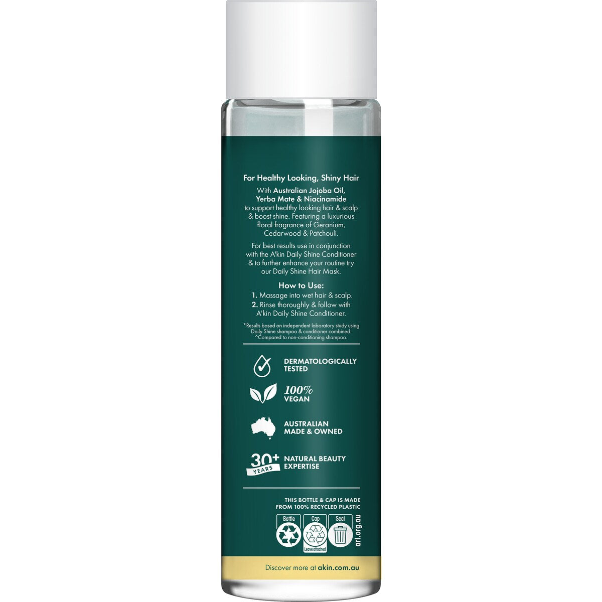 Akin Daily Shine Shampoo 375ml