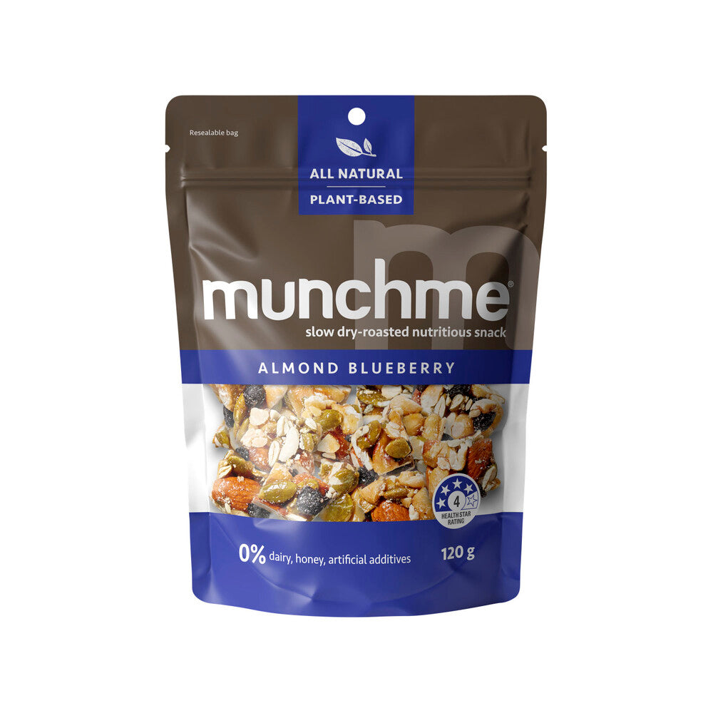 Munchme Nutritious Snack Almond Blueberry - 120g