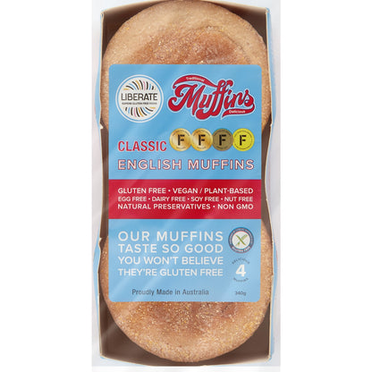 Liberate English Muffin 4 Pack