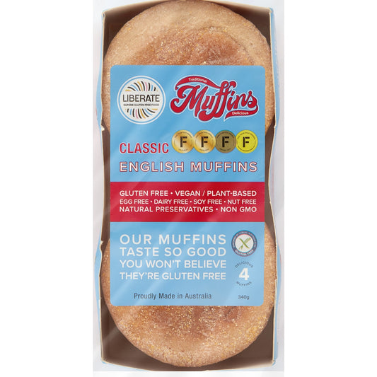 Liberate English Muffin 4 Pack