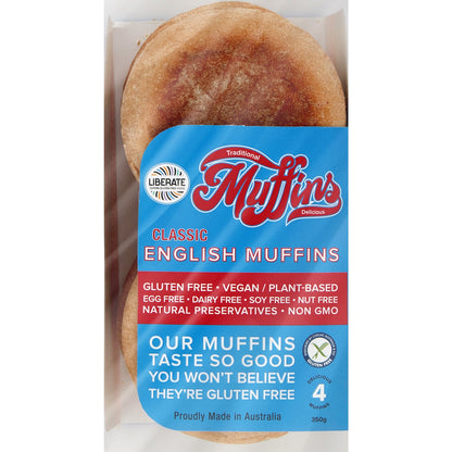 Liberate English Muffin 4 Pack