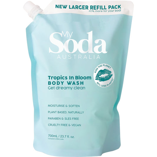 My Soda Body Wash Refill Tropics In Bloom 700ml