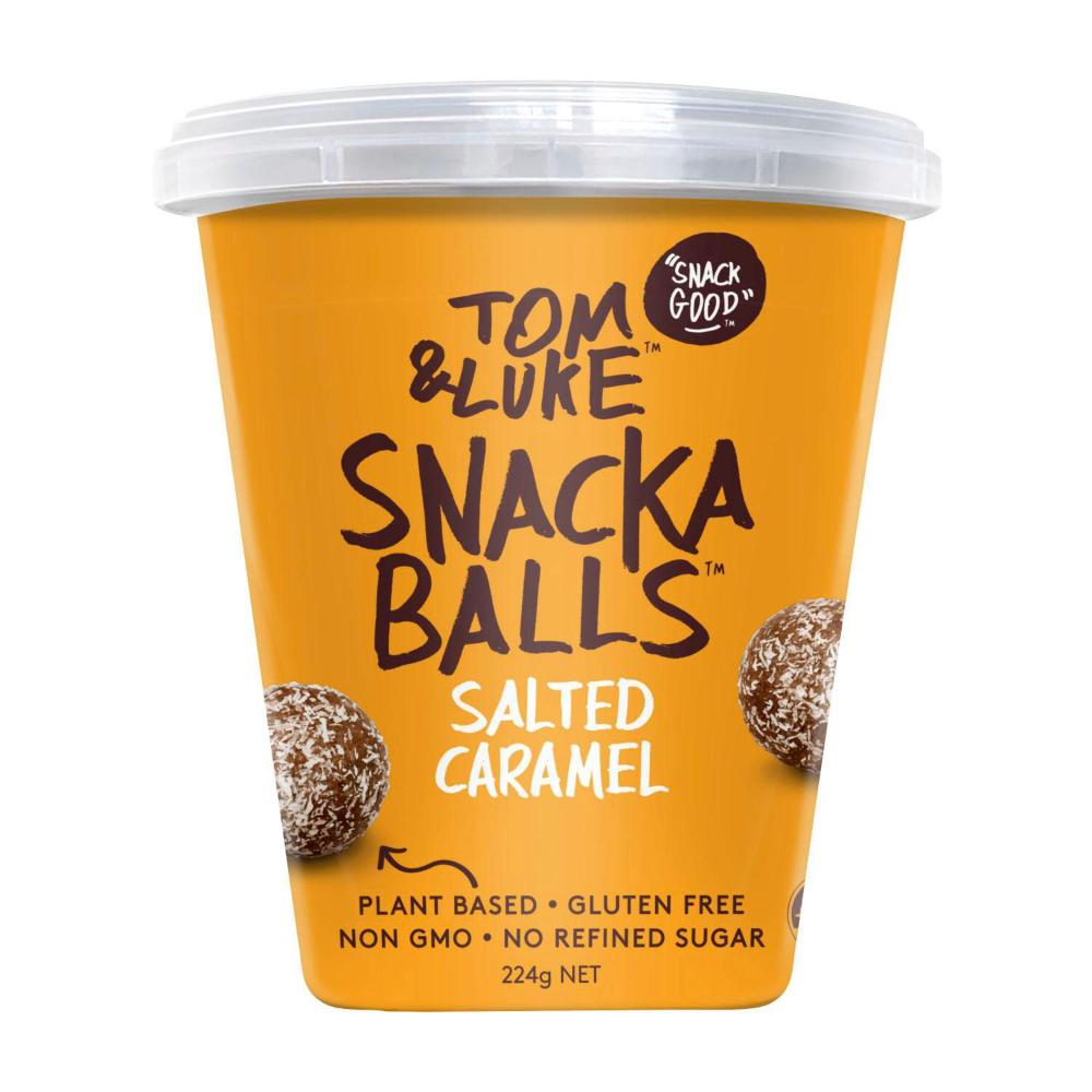 Tom & Luke Snackaballs Salted Caramel Pot - 224g