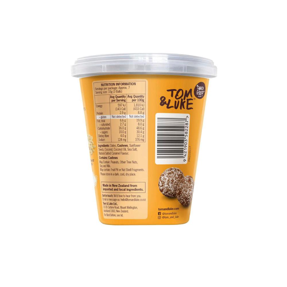 Tom & Luke Snackaballs Salted Caramel Pot - 224g