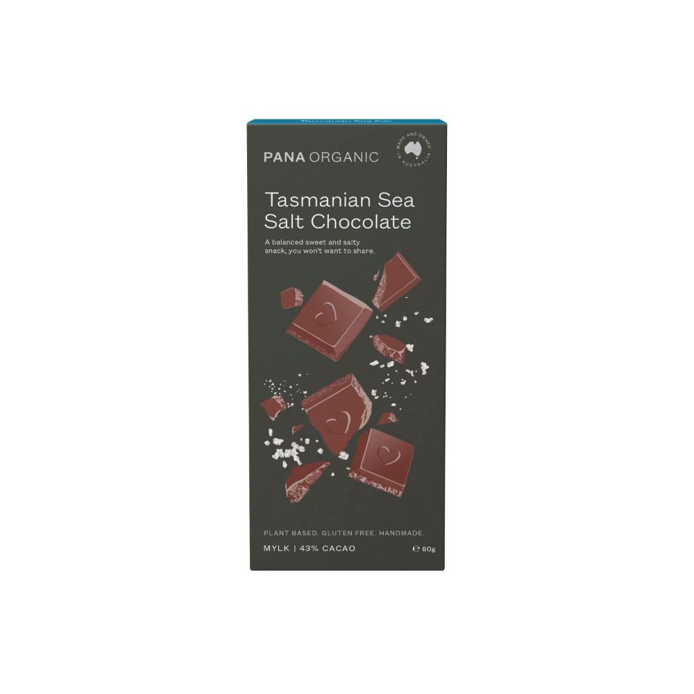 Pana Organic Mylk Tasman Sea Salt Chocolate - 80g