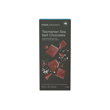 Pana Organic Mylk Tasman Sea Salt Chocolate - 80g
