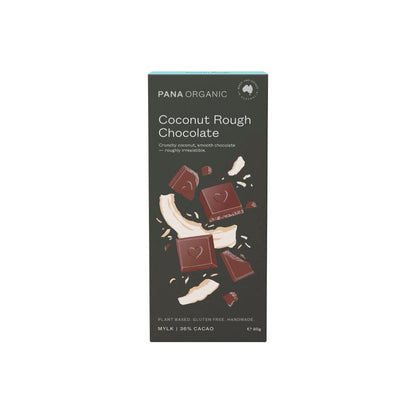 Pana Organic Mylk Coconut Rough Chocolate - 80g