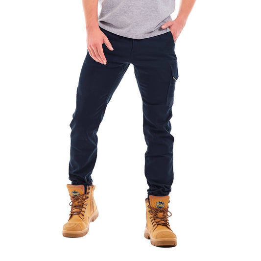 Tradie Core Navy Skinny Cuffed Pant - 82
