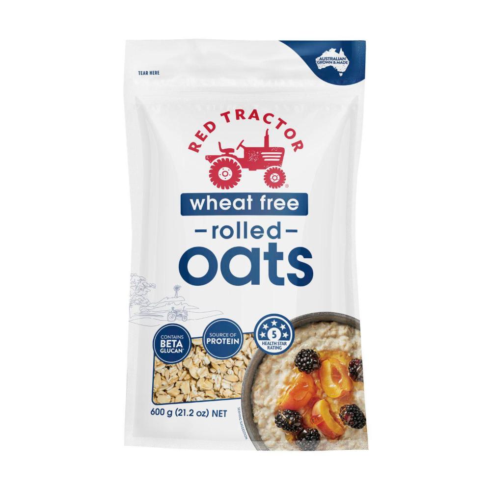 Red Tractor Wheat Free Rolled Oats - 600g