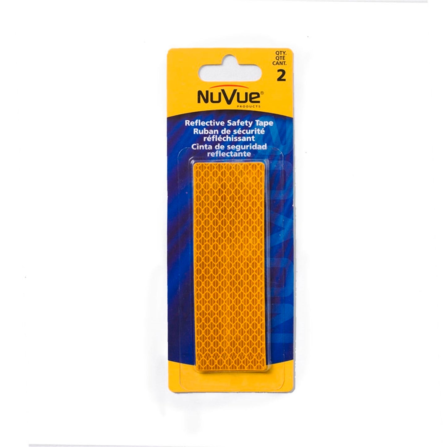 Sandleford Amber High Intensity Reflective Tape - 38 x 110mm - 2 Pack
