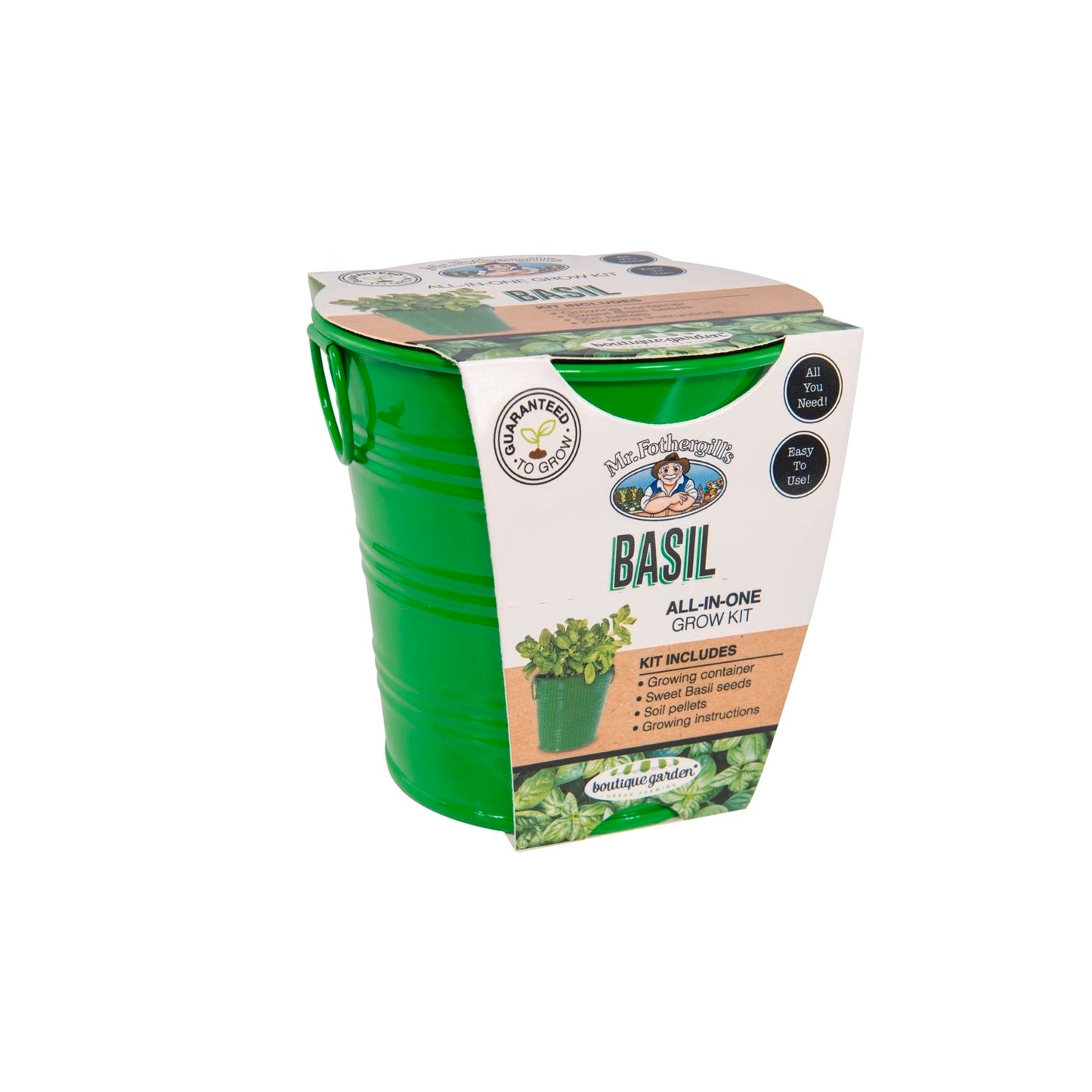 Mr Fothergill Basil Grow Kit