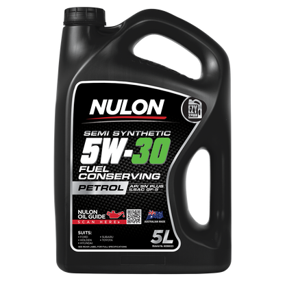 Nulon Semi Synthetic Engine Oil - 5W-30 - 5L