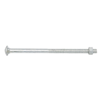 Zenith Hot Dip Galvanised Cup Head Bolts & Nuts - M8 x 150mm - 25 Pack