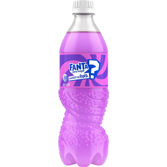 Fanta Zero Sugar What The Soft Drink 600ml