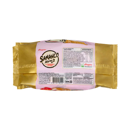 Binggrae Samanco Dessert Sandwich Strawberry 4 Pack - 600mL