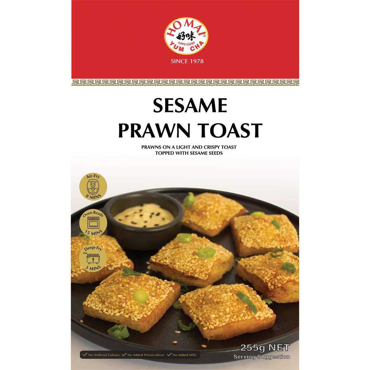 Ho Mai Sesame Prawn Toast 255g