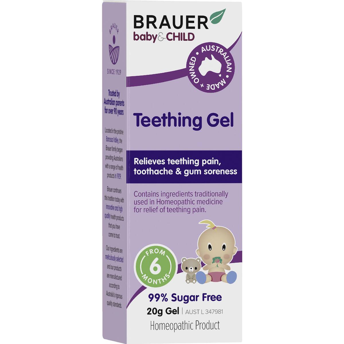 Brauer Teething Gel 20g