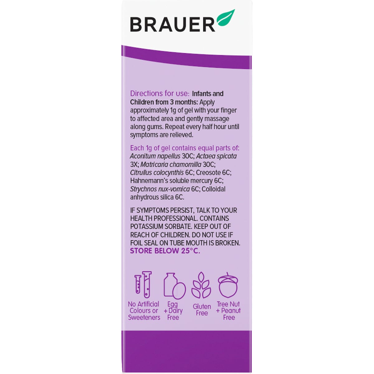 Brauer Teething Gel 20g