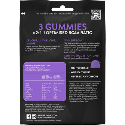 SUP Bcaa Gummies 40 Pack