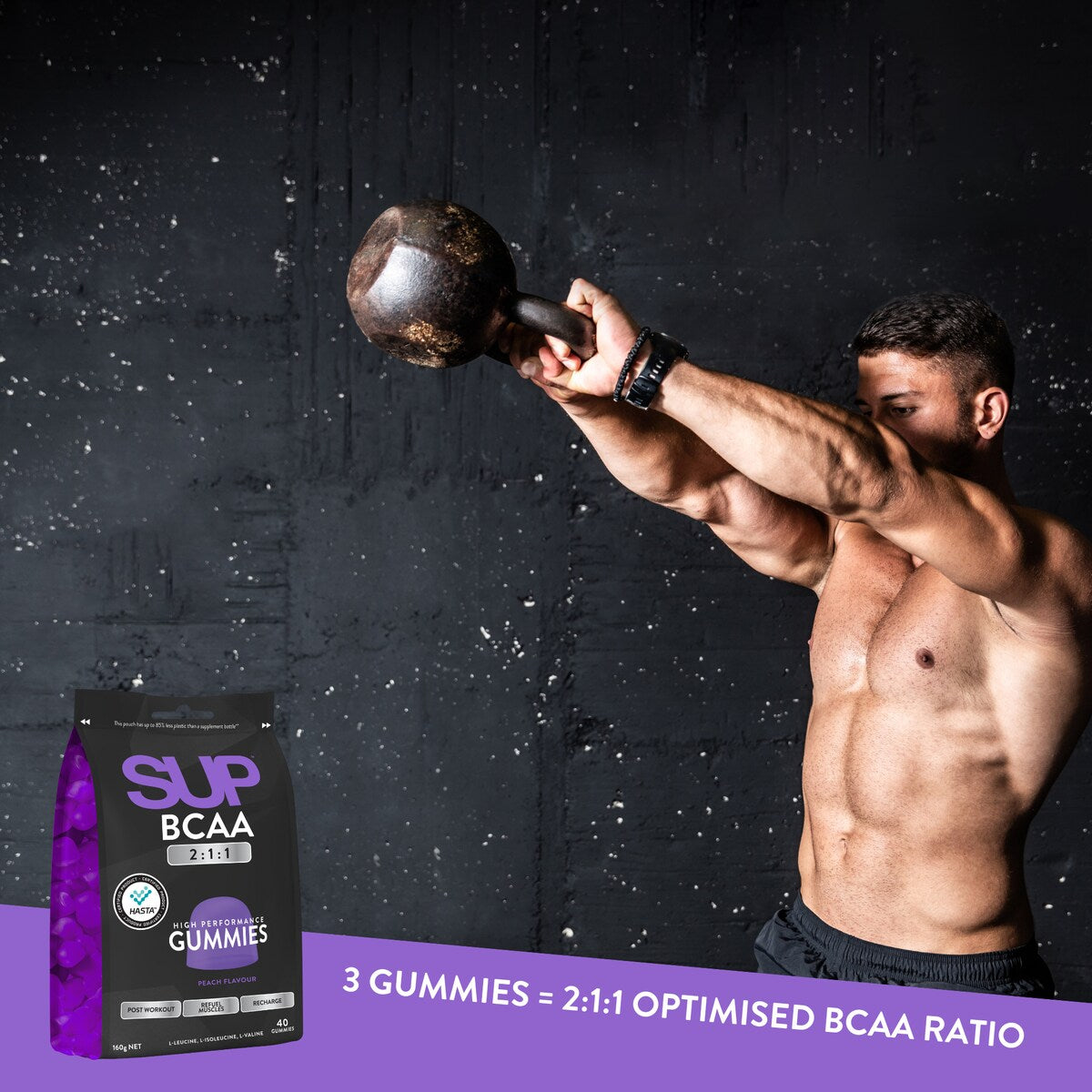 SUP Bcaa Gummies 40 Pack